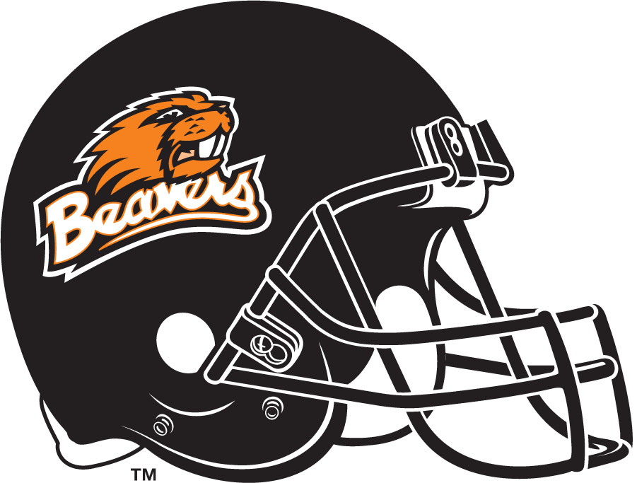 Oregon State Beavers 1998-2005 Helmet Logo diy iron on heat transfer